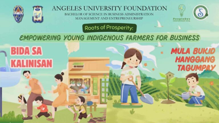 PeopleDev and Angeles University Foundation Empower Indigenous Youth Through Entrepreneurship Training in Pampanga
